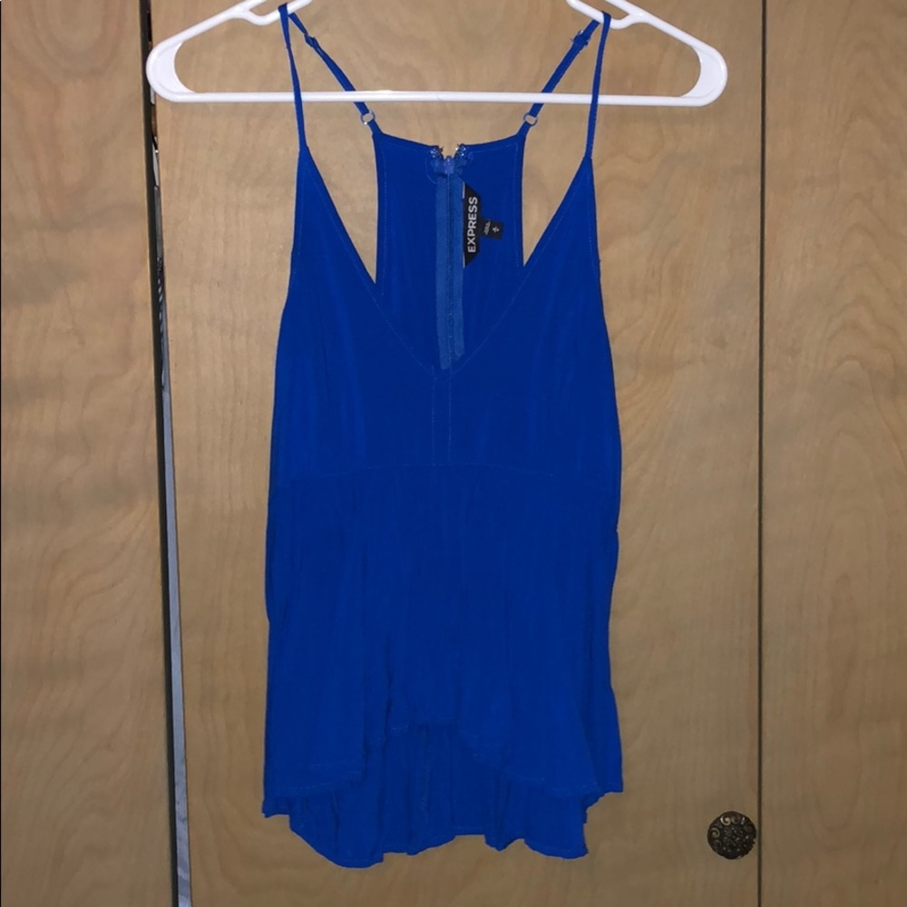 Express Blue Tank